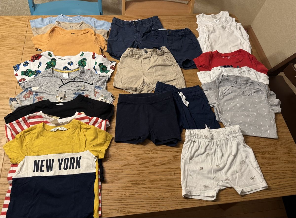 Lotti & Set di vestiti: Sommer-Kleiderpaket Junge Gr.92 – Usato da Frenkendorf venduto da YNWA23