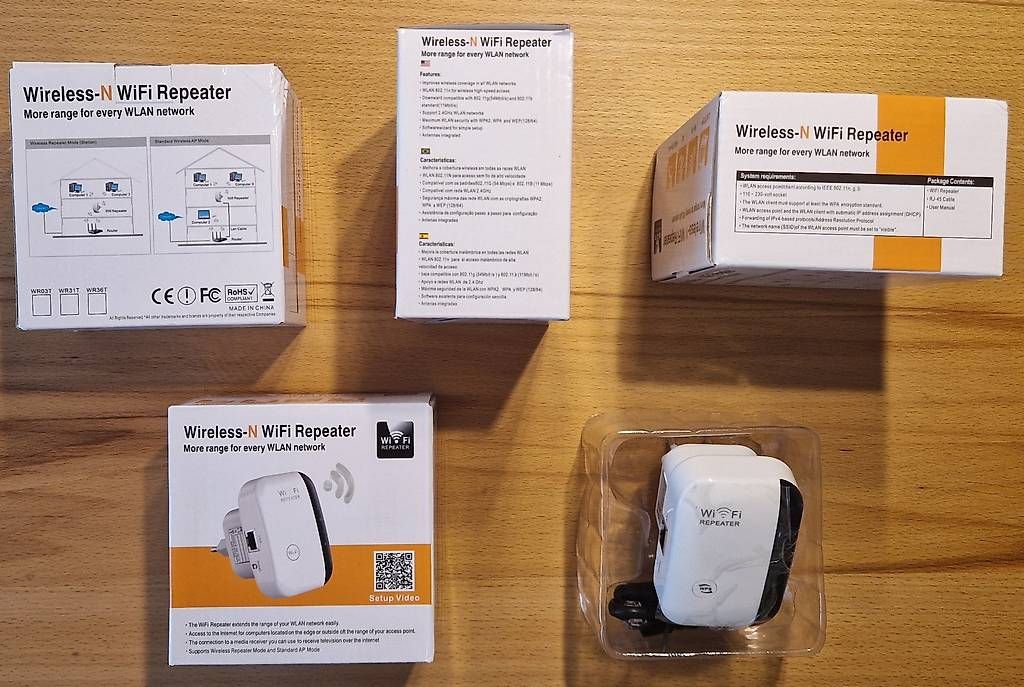 WiFi: 4 Wireless-N WiFi Repeater – Neuf avec emballage d'origine à Bütschwil par Rgfire 1