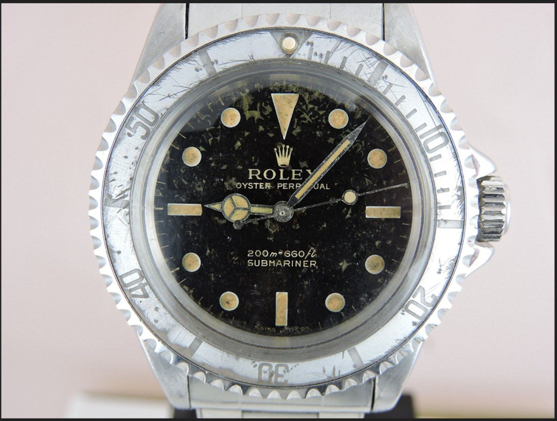 Rolex Montres: Rolex Submariner 5513 Ghost Lünette !!! – D'occasion à Herzogenbuchsee par Feltre.