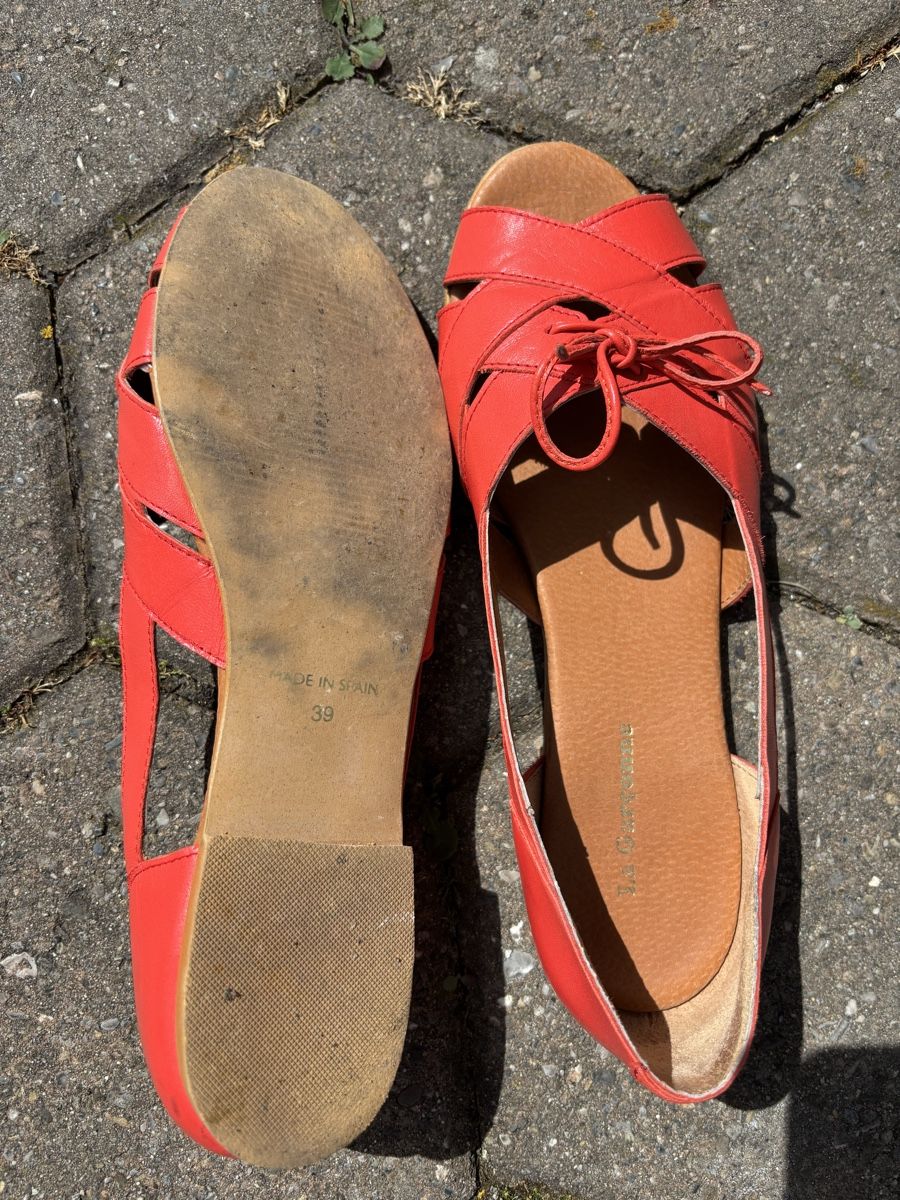 La Garçonne Scarpe da donna: Leder-Sandalen La Garçonne Gr. 39 – Usato da Münchenbuchsee venduto da princesas-2007 1