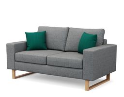 Sofa RONNY 2-Sitzer grau