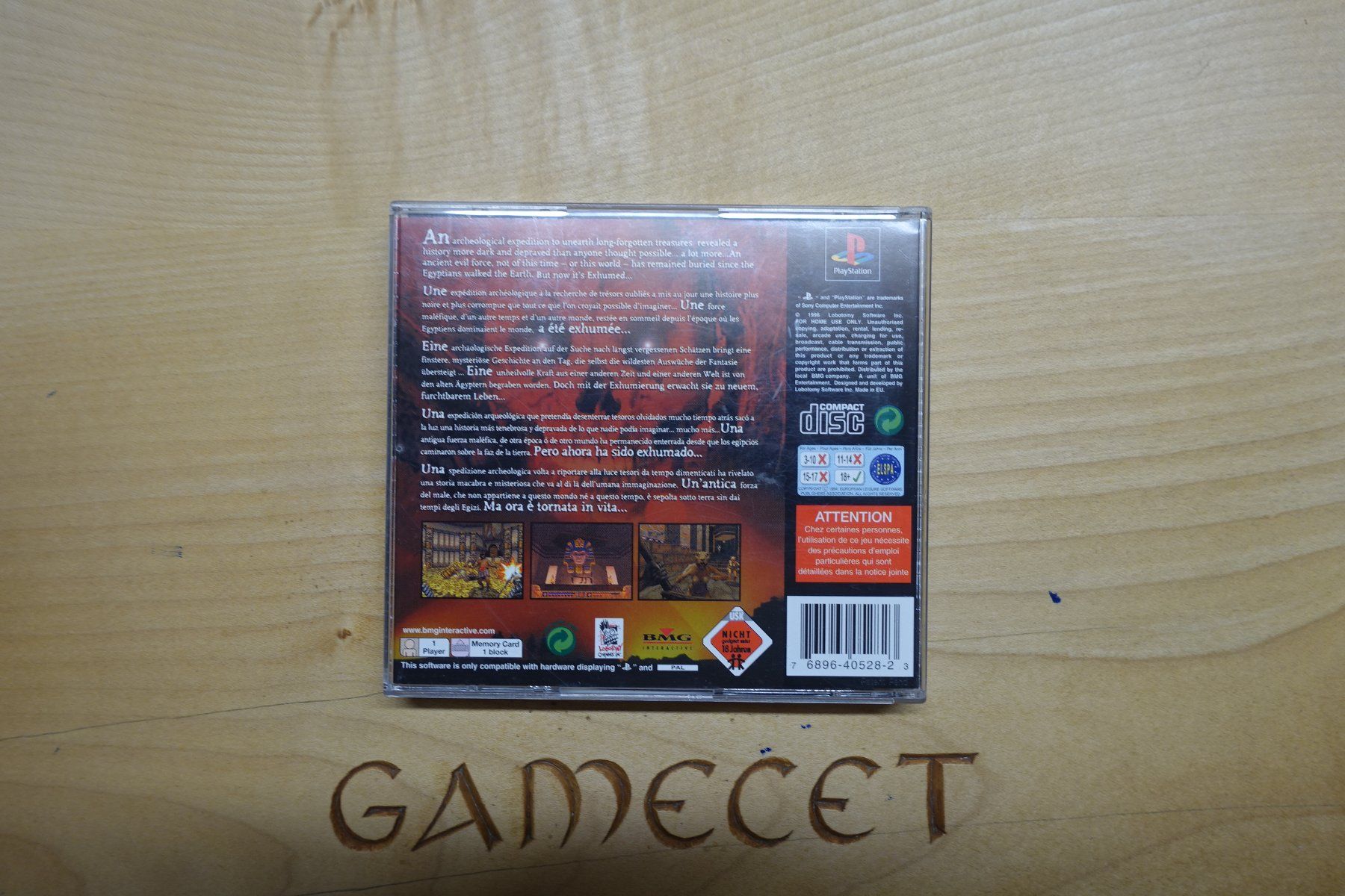 Sony Jeux: Exhumed – D'occasion à Steinach par Gamecet 2