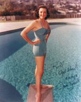 Jane Wyman 1917-2007 Autogramm signiert Foto 20x25cm
