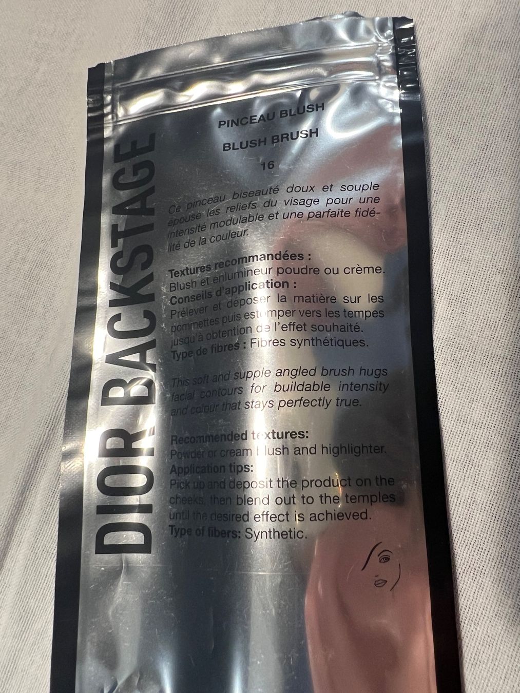 Dior Make-up: Christian Dior Schminkpinsel Nr. 16 – Usato da Inwil venduto da 27sonnenschein 2