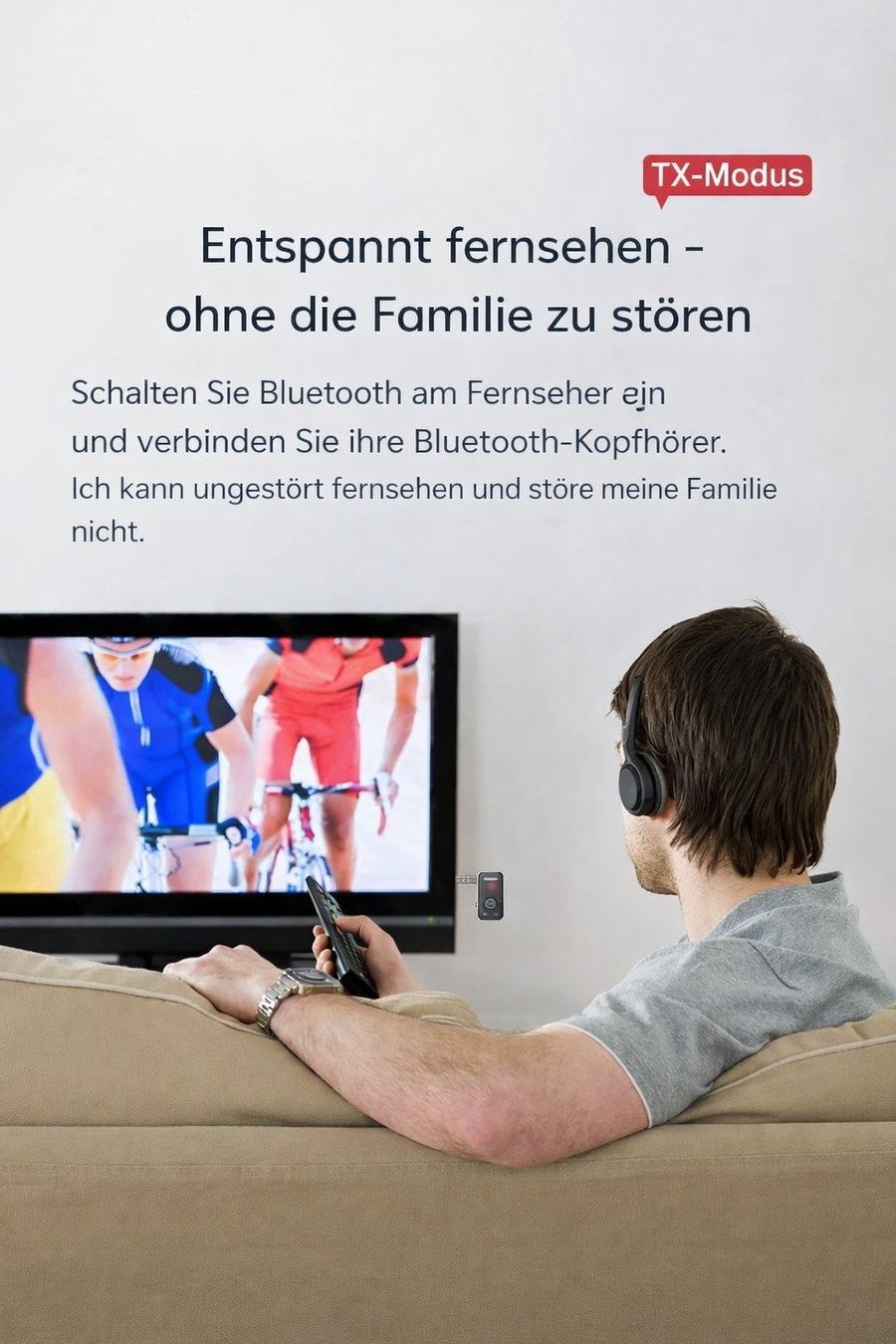 Unità & Adattatore: BT 5.3 Audio Empfänger & Sender -3,5mm Aux Bluetooth Adapter – Nuovo (secondo la descrizione) da Winterthur venduto da SwissTechStore 3