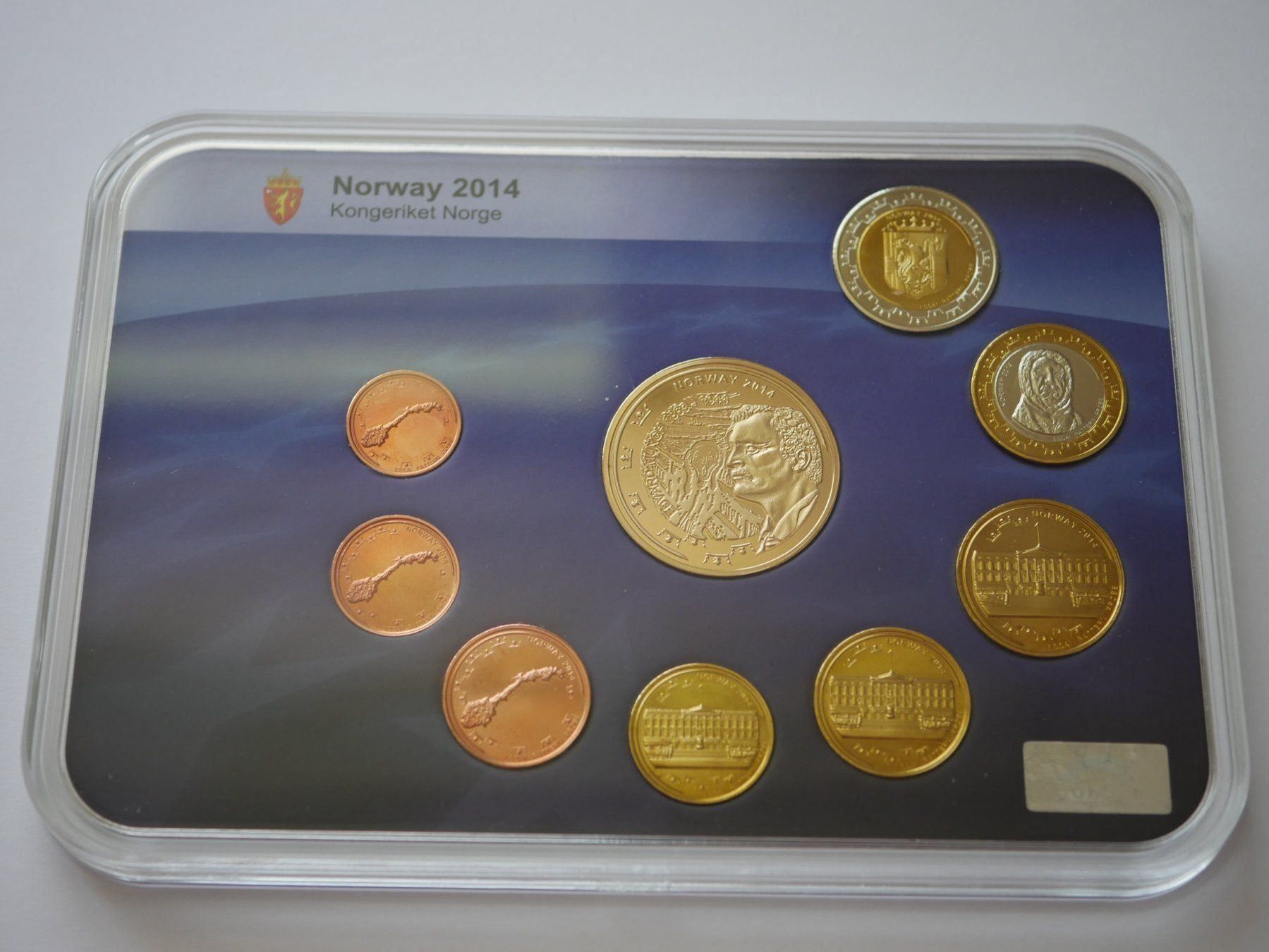 Tutti le monete: Europrobe Norwegen 2014 Premium ***TOP*** – Nuovo e nell'imballaggio originale da Kreuzlingen venduto da Samson01