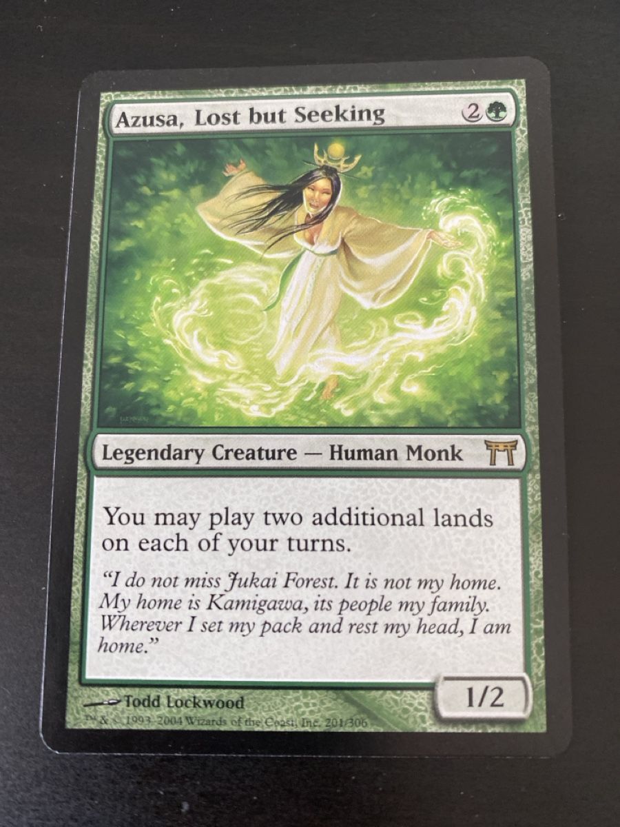 Magic The Gathering Carte collezionabili: Azusa, Lost but Seeking – Usato da Oberglatt ZH venduto da Finlandia1