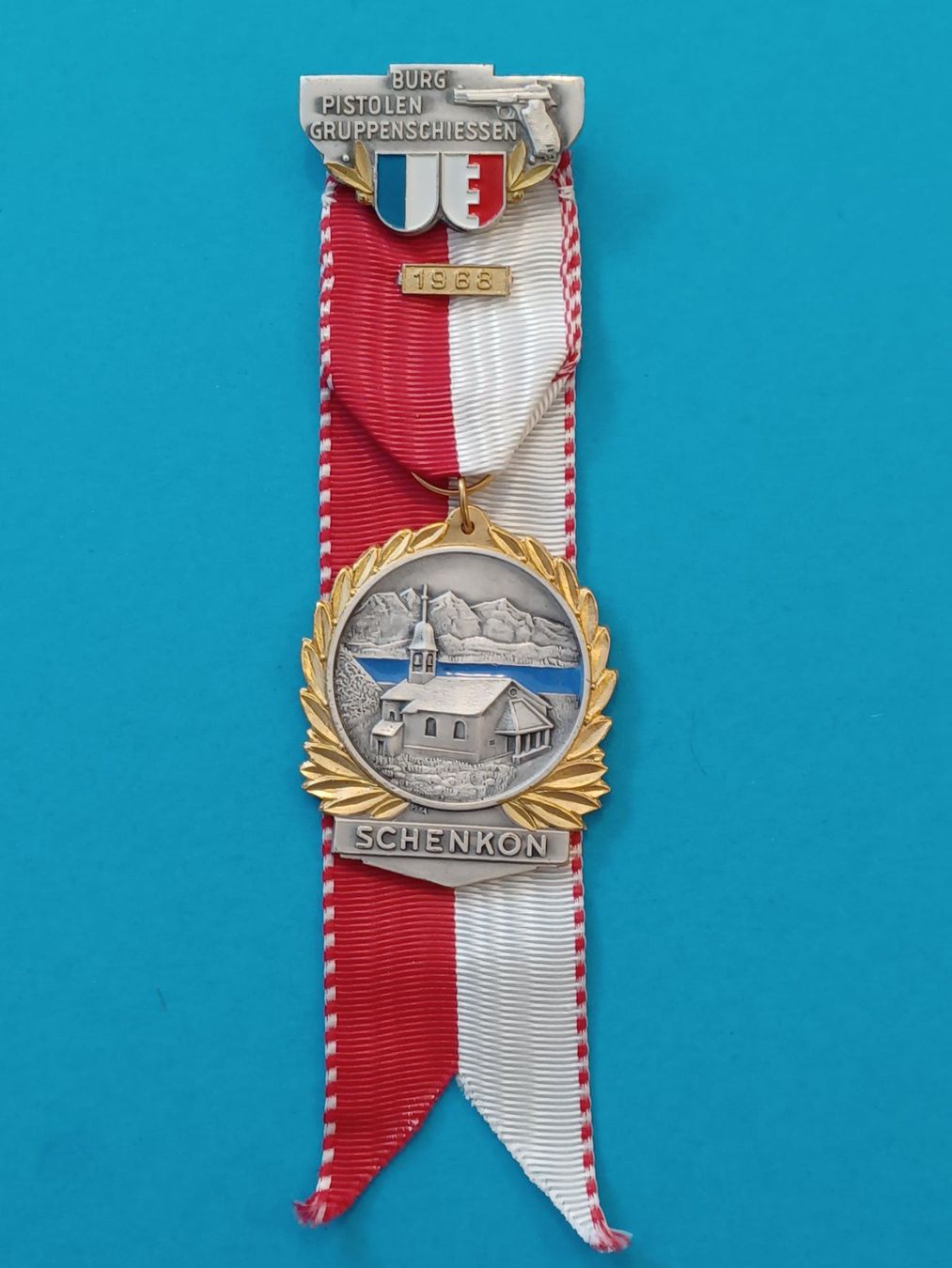 Medaglie: Schenkon 1968  (X752) – Usato da Schwanden GL venduto da Suvorov 2