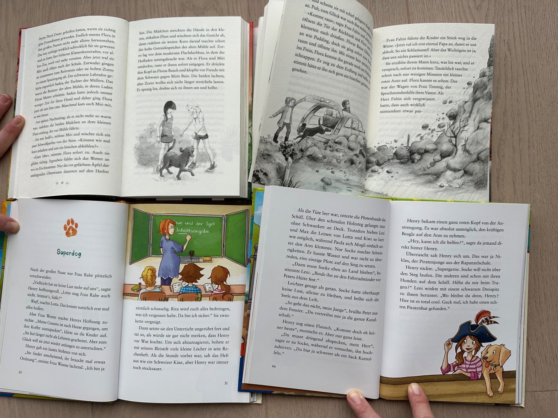 Bücher: Set mit Eulenzauber und Pfotenbande – Gebraucht aus Zürich von Marty76 1