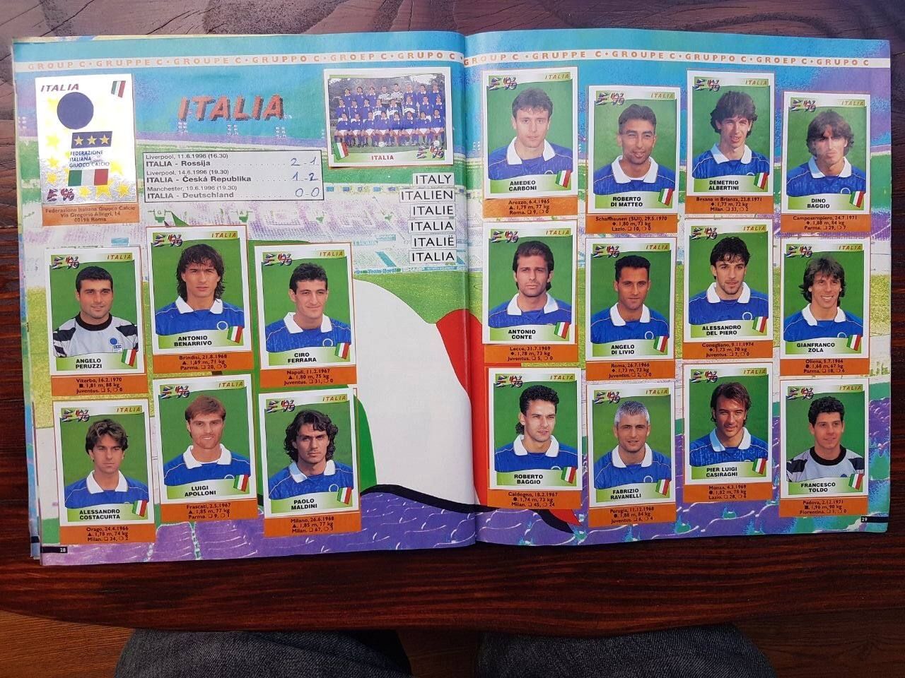 Panini Album: Panini EM 1996 – Usato da Bützberg venduto da Hurricane32 5