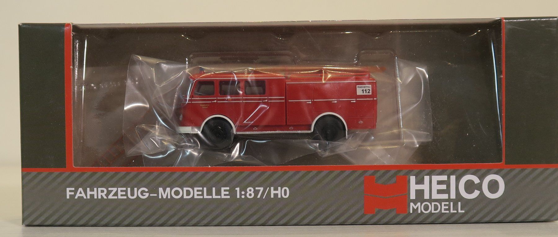 Modellini d'auto: Heico Feuerwehr Mercedes Pullmann – Nuovo e nell'imballaggio originale da Bern venduto da Bantiger2000 4
