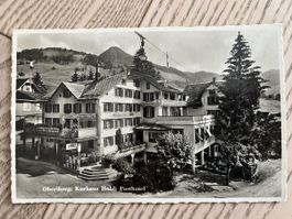 AK Oberiberg Kurhaus Hibli Posthotel (gel 1938)