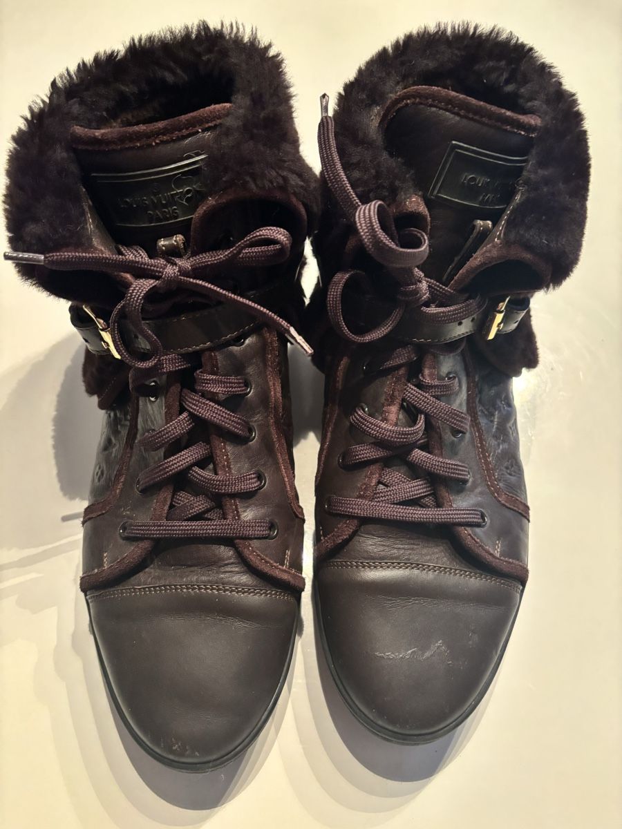 Louis Vuitton Scarpe da donna: Louis Vuitton bottes fourrées hivernales, taille 41 – Usato da Gland venduto da moh_6gtx 2