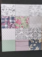DIY Papier Set Marmor Muster Vintage Scrapbooking Basteln