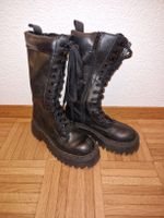 Coole schwarze Zara Boots, Grösse 36, guter Zustand!