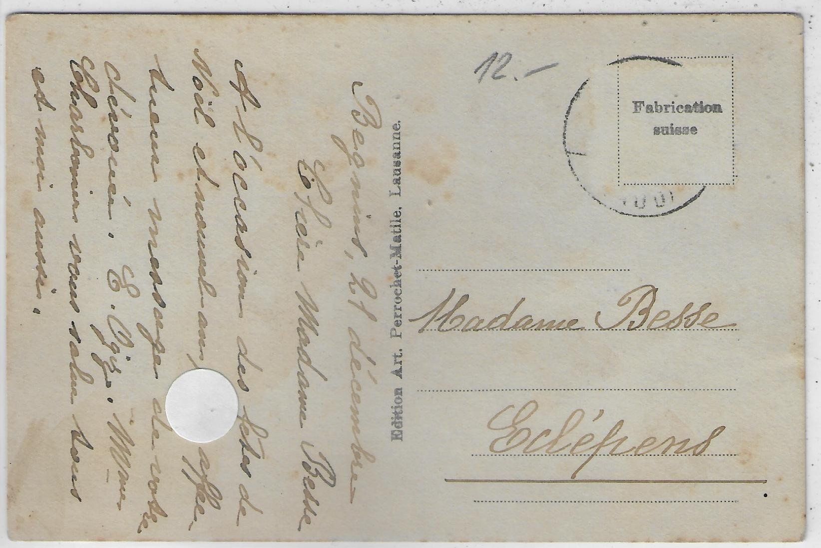 Cartoline postali: Begnins - La Cure – Usato da Ettingen venduto da Kartenplanet 1
