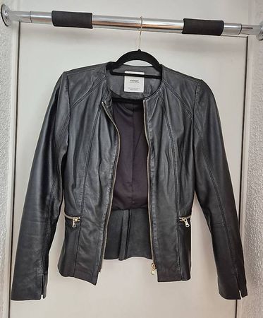 Echte Lederjacke Grösse S