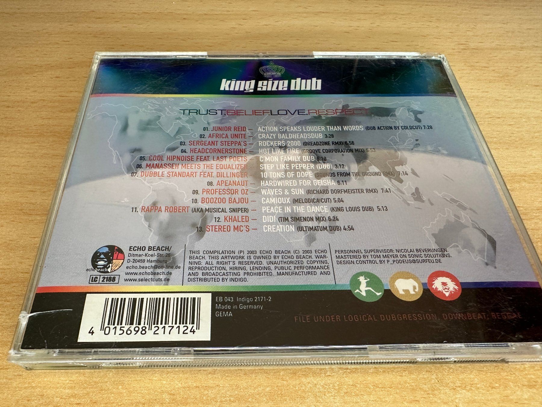 CD: Various – King Size Dub Chapter Nine – Usato da Rikon im Tösstal venduto da Alpenmutz 1