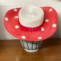 Mid Century Damenhut / Sommerhut von "david m"