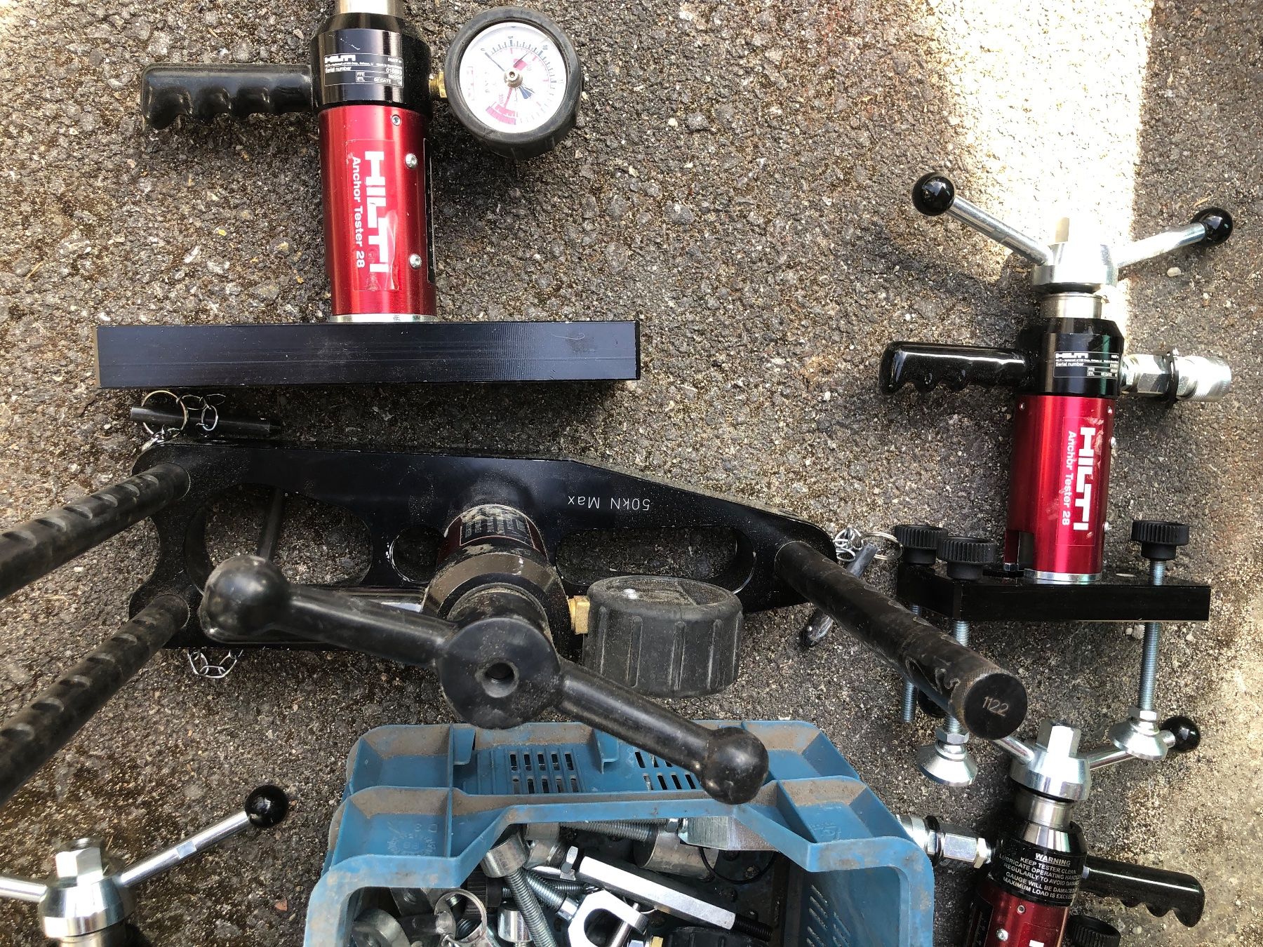 Hilti Misurare: 5 testeurs d’ancrage Hilti – Usato da Chénens venduto da splitsuisse 3