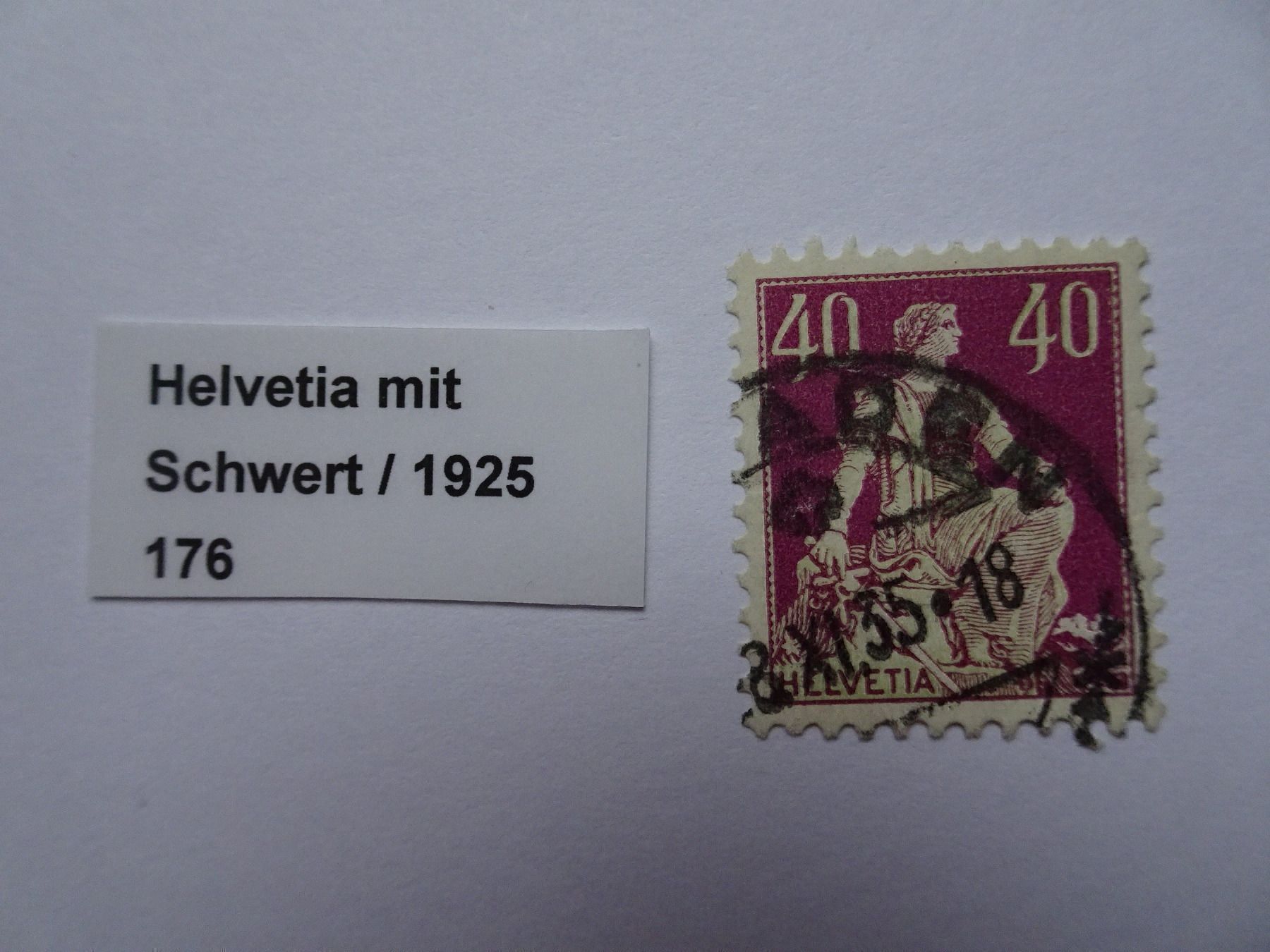 Cartoline postali: 1925 – Usato da Aadorf venduto da Chnorli-Furz