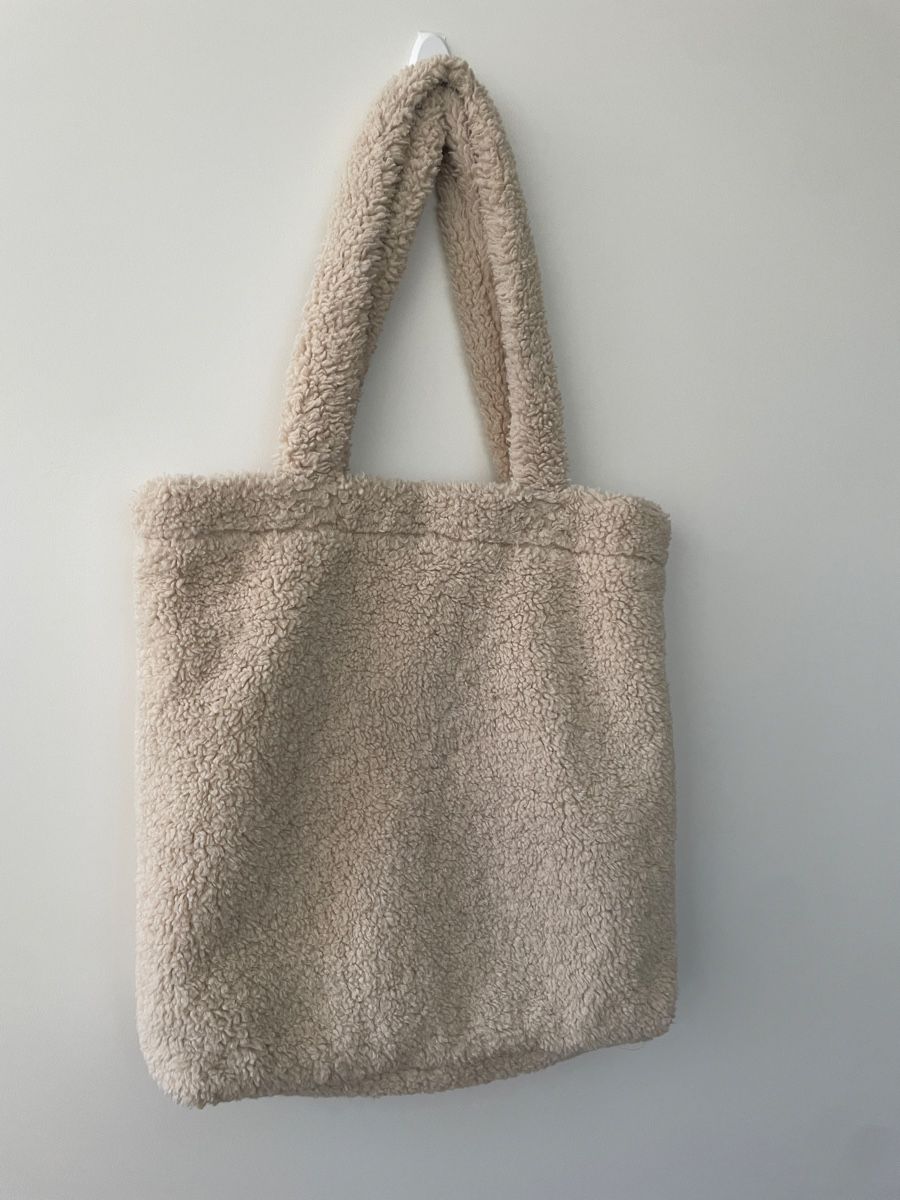 Primark Borse: Teddy-Plüsch-Tasche Beige 45cm x 40cm – Nuovo (secondo la descrizione) da Menziken venduto da belle.etz