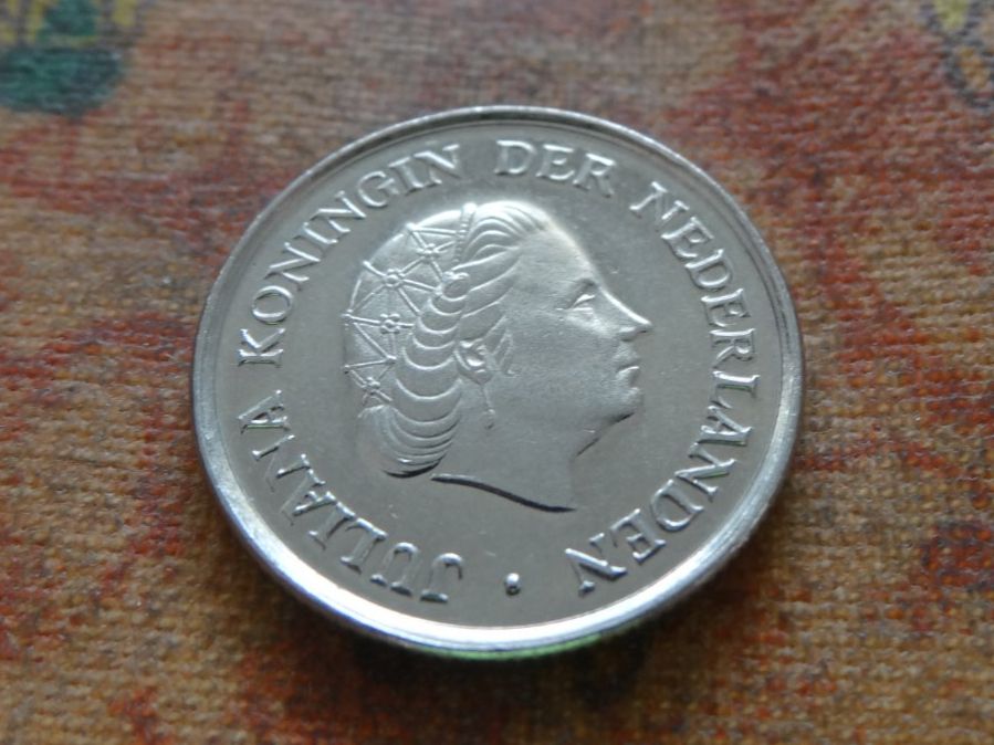 Tutti le monete: PAYS-BAS  Nederland  25  Cent  1979 – Usato da Romanel-sur-Lausanne venduto da Swift13 1