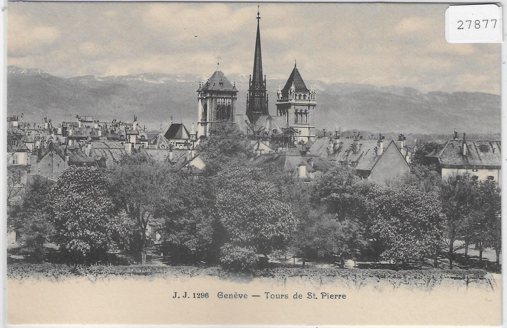 Ansichtskarten: Geneve - Tours de St. Pierre – Gebraucht aus Ettingen von Kartenplanet