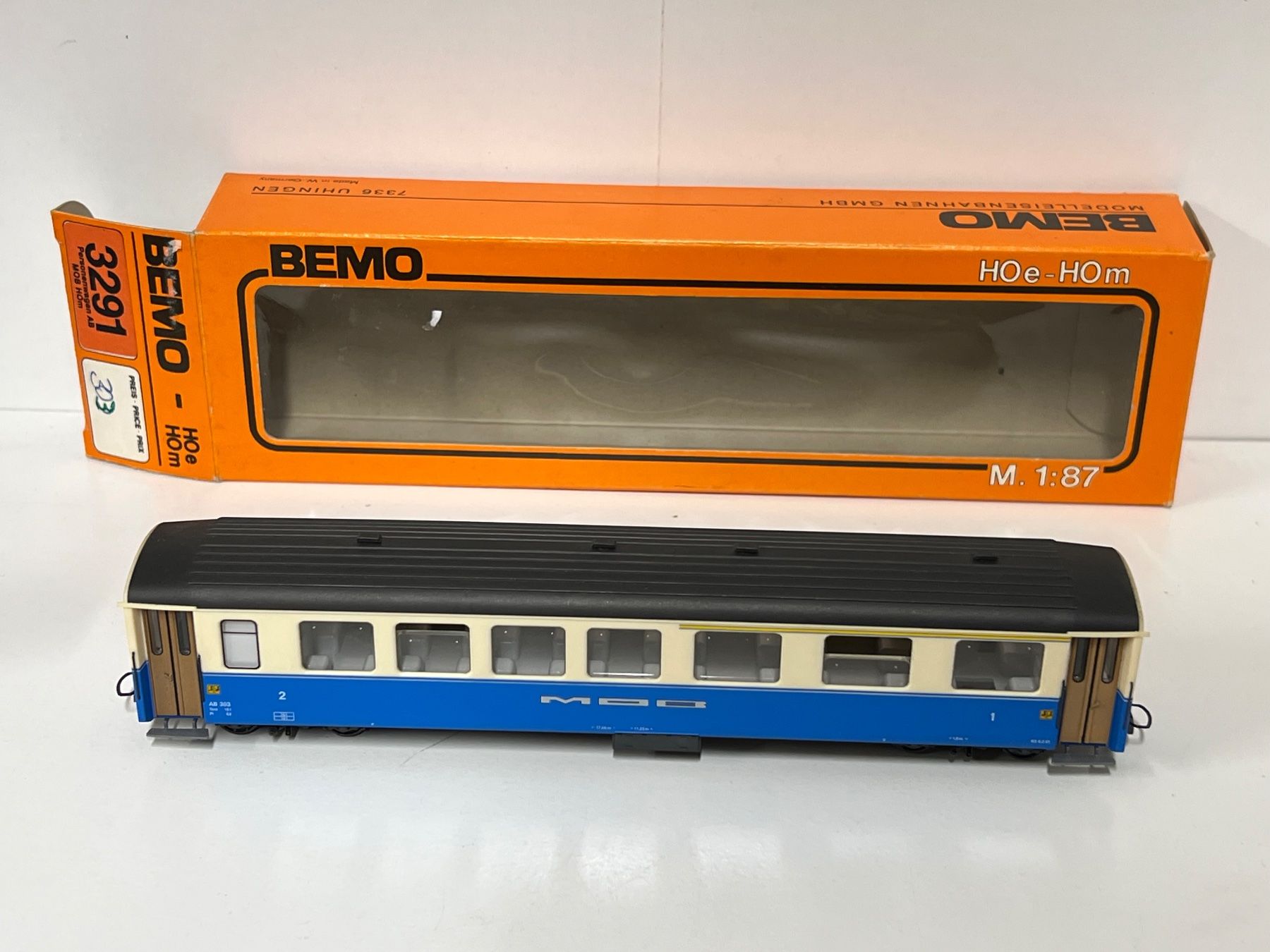 Bemo Modellini di ferrovie: Bemo 3291  MOB AB 303 – Usato da Neuenhof venduto da ludovicco