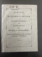 Original 1842 – Reglement Militär Schweiz