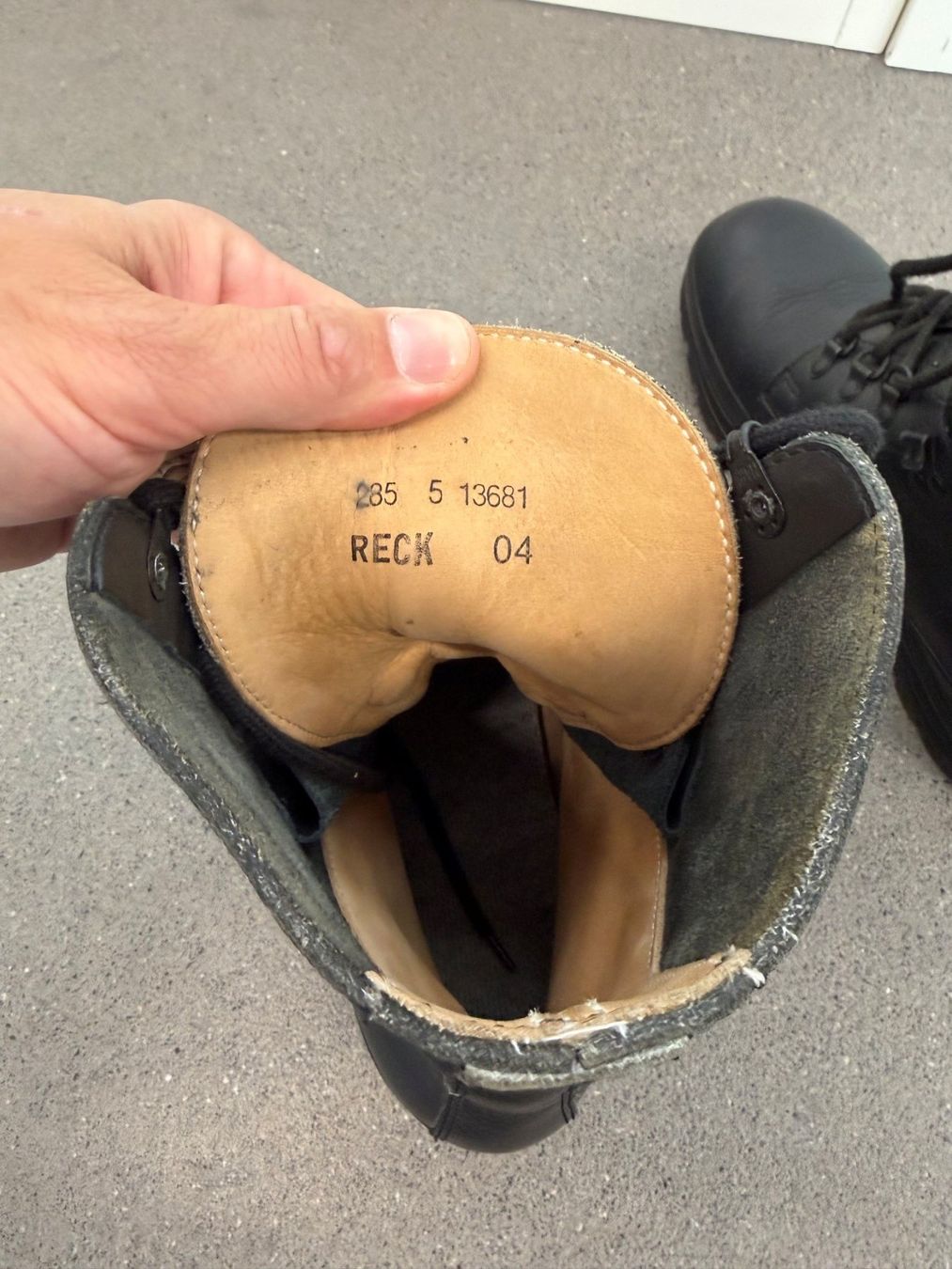 Scarpe da uomo: Kampfstiefel KS90 "Kaderstiefel" Reck – Nuovo (secondo la descrizione) da Matten venduto da grosse_Biene_Maja 2