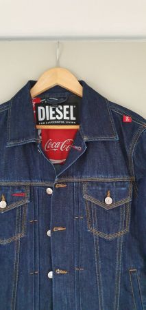 DIESEL Jeans Jacke CocaCola original neu.Grösse M Limited E.