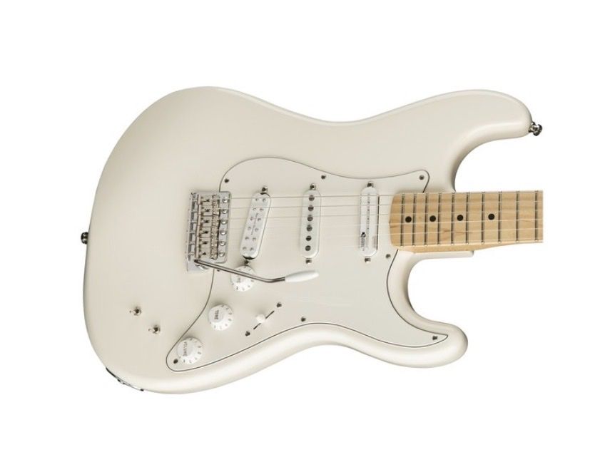 Fender Strumenti musicali: Fender Ed O'Brien Sustainer Stratocaster, Olympic White – Nuovo (secondo la descrizione) da Visp venduto da Toro6 6