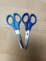 2x Scheren Set für Kinder – Blau & Grün – Rostfreier Stahl