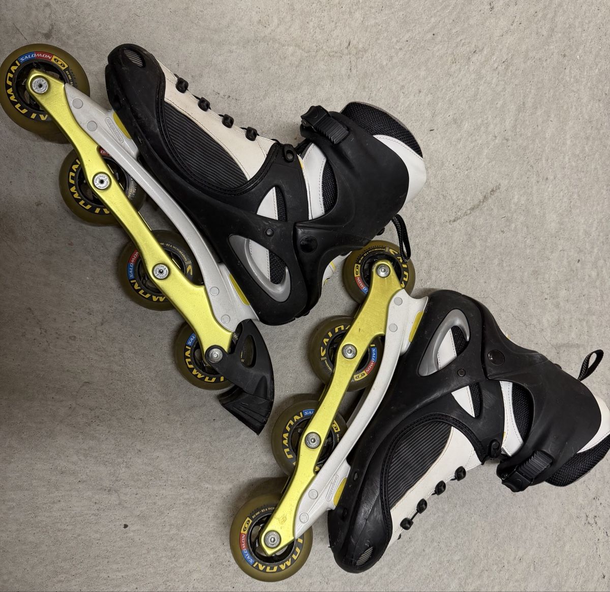 Salomon Pattini in linea & Pattini a rotelle: Salomon Inlineskates Grösse 42 2/3 gebraucht – Usato da Watt venduto da SwissBlueLine 2