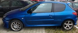 Peugeot 206 RC mit ca 125000km nur 2600fr