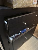 Ikea KALLAX Schuladen Einsatz, schwarzbraun 33x33cm 