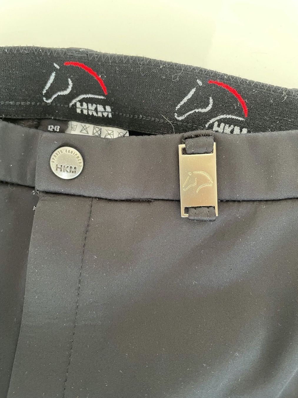 Hosen: Reithose HKM Gr. 164, schwarz, eher warm – Neu (gemäss Beschreibung) aus Bichwil von  4