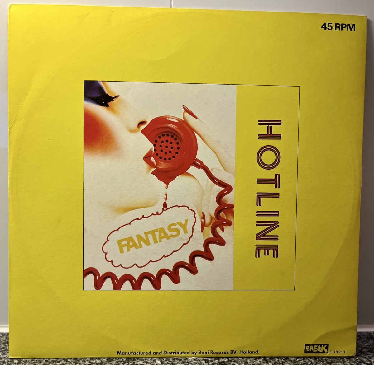Dischi in vinile: HOTLINE / FANTASY - BOBBY ORLANDO (1982) – Usato da Sarnen venduto da m-basic