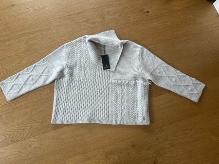 Monari Pullover, Strickmuster, Grösse 42, Neu