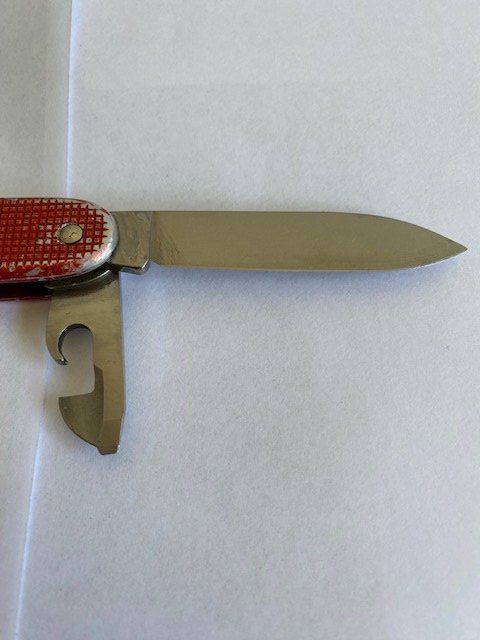 Victorinox Taschenmesser: SACKMESSER VICTORINOX ALOX ROT – Gebraucht aus Chur von silbermon 3