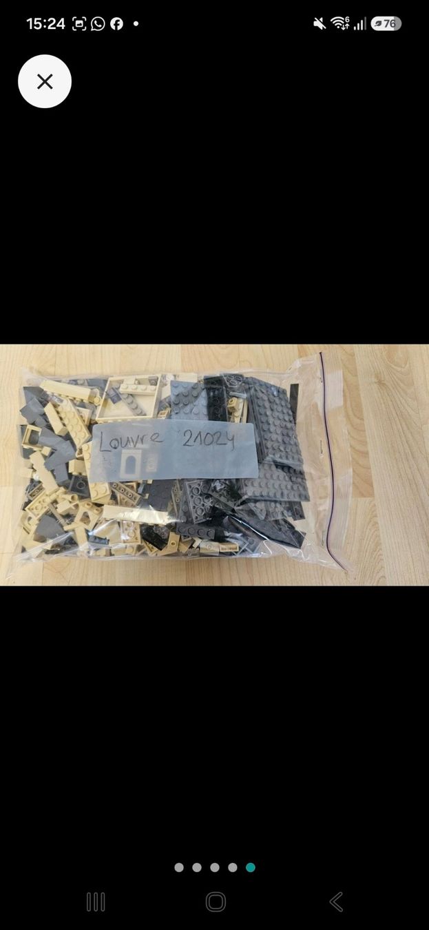 Lego Kit di costruzioni: LEGO Architecture Louvre 21024 – Difettoso da Niederbipp venduto da Madonna 4