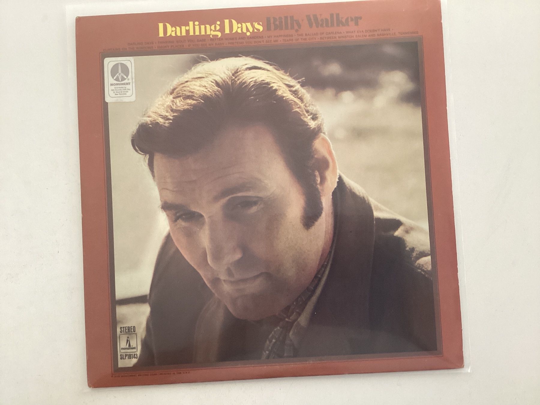 Schallplatten: Billy Walker LP - Darling Days – Gebraucht aus Gutenswil von Hamzian