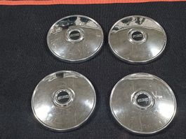 4 Original Fiat Radkappen aus den 70er/80er Jahren .