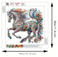 Diamond Painting Pferd 30x30 cm