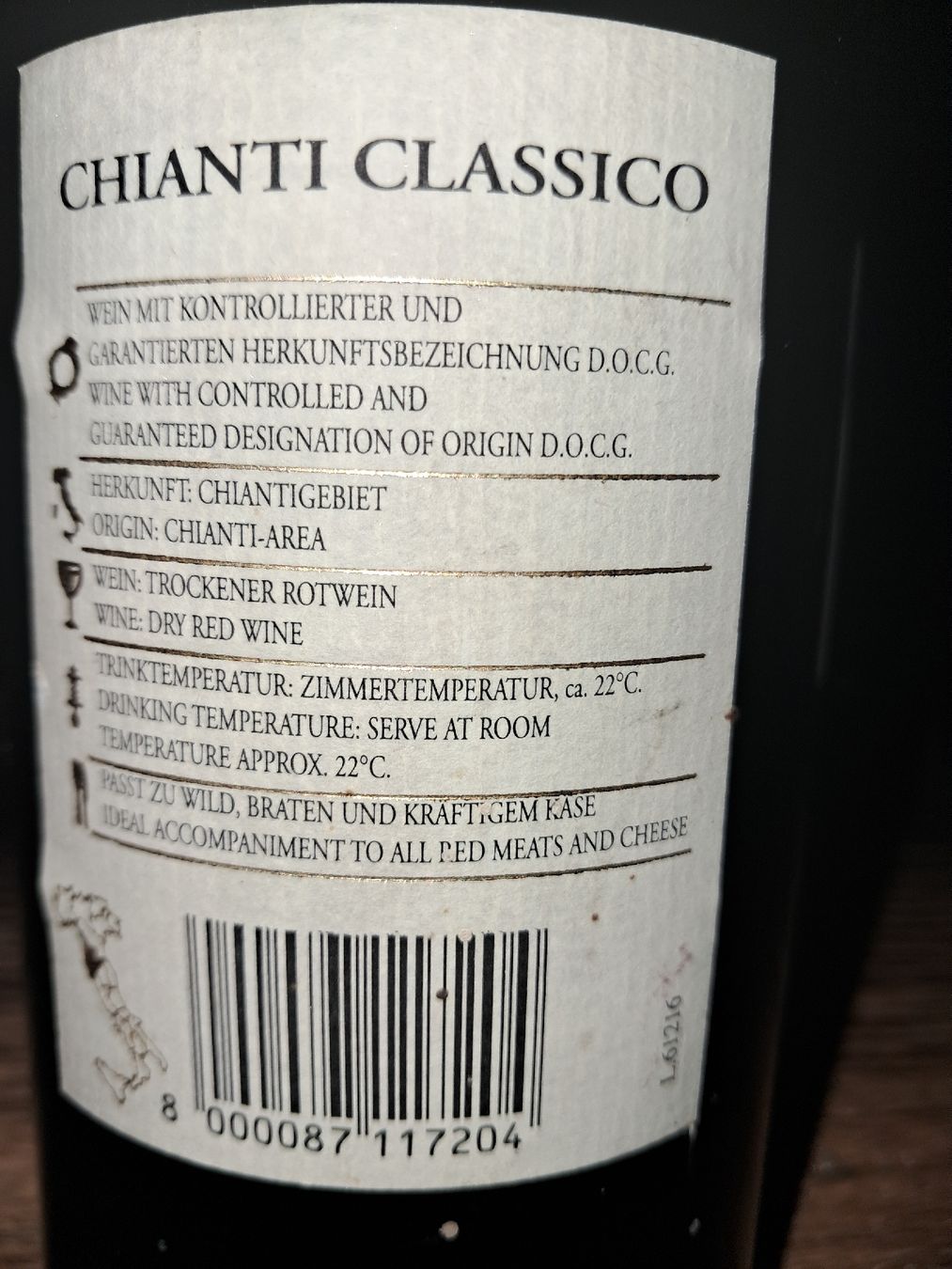 Vino: Il Pozzo Chianti Classico 1994 – Nuovo e nell'imballaggio originale da Le locle venduto da juliensaran 5
