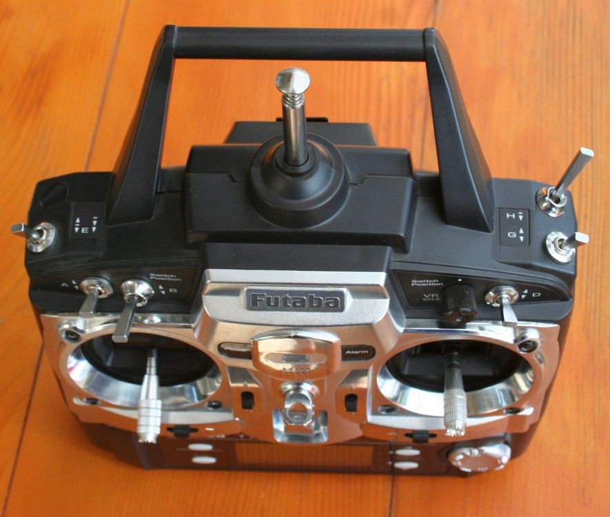 Futaba T6PV RC Sender + Empfänger Combo - 6-Kanal Fernsteuerung Mit Display