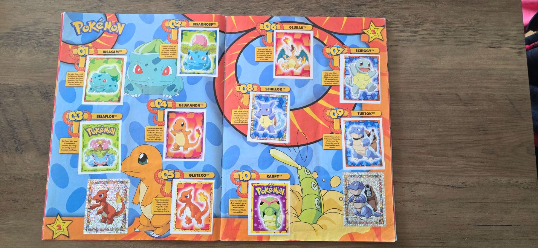 Pokémon Carte collezionabili: 3 x Pokemon Stickeralbum – Usato da Goldswil venduto da downie84 2