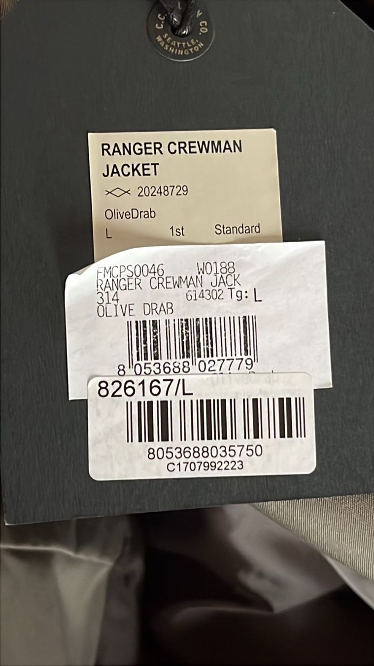 Giacche: Ranger Crewman Jacket Olive Drab Grösse L – Nuovo e nell'imballaggio originale da St. Niklaus VS venduto da wildholzmann 6