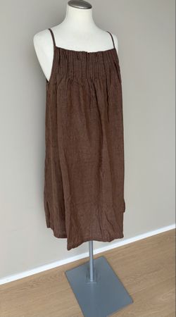ANTONELLI Leinen-Kleid Gr.40 (ital.46) NP690,-